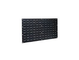 Steel Louvered Panel for PP Akrobins, Wall-Mount; 35.75" x 19" x 0.25"