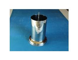 JAR FORCEPS W/WI BASE/POLISHED SS 6X6IN