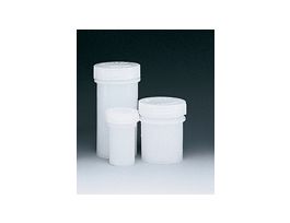 Scienceware Low-Density Polyethylene Wide-Mouth Sample Jar, 10 mL, 6/pk