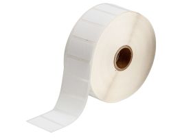 Chemical Resistant Cryogenic Polypropylene Labels for 1" Small Core Printers - 0.75" x 1.5"