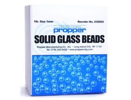 BEADS GLASS 4MM PK1LB