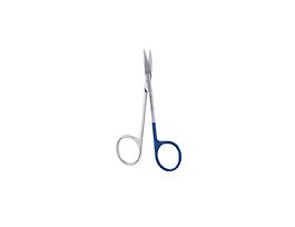 Iris Fine Tip Scissors, Premium Grade, Curved, 4.5"