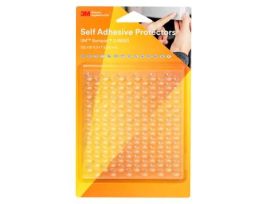 3M™ Bumpon™ SJ6553Bl Elastic Buffer Mini-Pack, Transparent, 11.0 x 3.05 mm, 132 Pieces, 18 Pack/Case