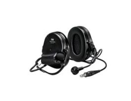 3M™ Peltor™ SwatTac VI NIB Headset MT20H682BB-47N SV, Single DL, Black, Backband, 10 ea/Case, Restricted
