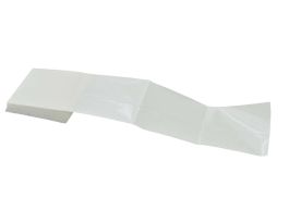 Overlaminate For Labels, 2.5" H x 2.5" W, Pack of 50 Labels