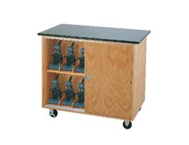 MOBILE MICROSCOPE CABINET 48X24X40