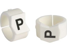 ClipSleeve Wire Markers Size 45 Nylon 0 AWG - 0 AWG, P Pack of 50 Pieces