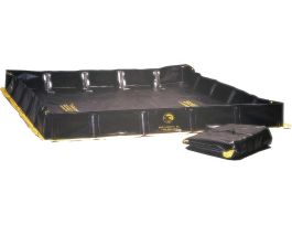 Standard Weight Portable Spill Containment Berm, Sump Capacity 748 gal