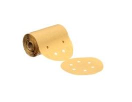 3M™ Stikit™ Gold Paper Disc Roll 216U, P180 A-weight, 6 in x NH, D/F 6HL, Die 600HZ, 175 discs per roll