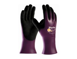 MaxiDry by ATG, Drivers Style, Prpl./Blk. Nitrile Non-Slip, 2X