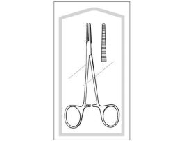 FORCEP STRL HALSTED 5 STR CS25