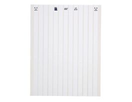 LaserTab Polyester Lbls 0.437 in H x 0.5 in W White 35/PK