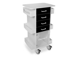 VWR CART PL41 JUMBO STORAGE DRWR 4 BLACK