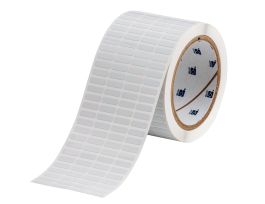 1 mil Polyimide Circuit Board Labels 0.2 in H x 0.65 in W White 10000/RL