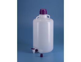 VWR CARBOY NARROW MTH W/SPIGOT LDPE 25 L EA