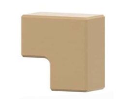 Low-Pressure Union, Female Elbow, Natural PEEK, 0.020" Bore, 1/4-28 Flat Bottom; 1/EA