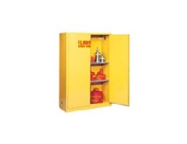 Flammable Storage Cabinet, Self-Closing Door, 60 Gallon
