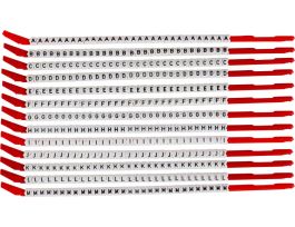 ClipSleeve Wire Markers Size 10 Nylon 16 AWG - 14 AWG, A to M Pack of 13 Each
