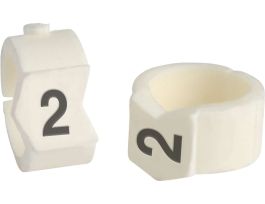 ClipSleeve Wire Markers Size 36 Nylon 4 AWG - 2 AWG, 2 Pack of 50 Pieces