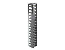 Vertical Freezer Rack for 96 Deep-Well Microtiter Plates or Boxes w/ 1 3/4" Max H, 16 plate or box capacity
