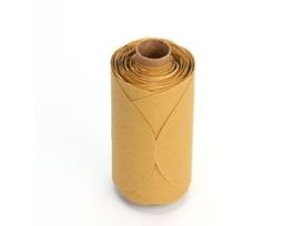 3M™ Stikit™ Gold Disc Roll, 01196, 5 in, P120 grade, 75 discs per roll, 6 rolls per case