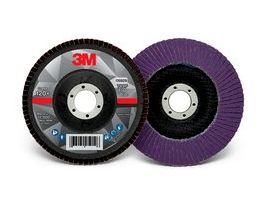 3M™ Flap Disc 769F, 120+, T29, 5 in x 7/8 in, 10 ea/Case