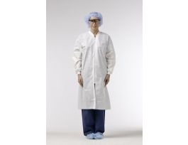 FROCK ZPR CLSR ST ELSTC WR DISP WHT XL