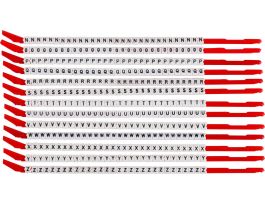 ClipSleeve Wire Markers Size 10 Nylon 16 AWG - 14 AWG, N to Z Pack of 13 Each