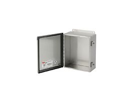 Stainless Steel Junction Box, Continuous Hinge, type 4X