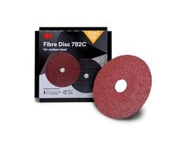3M™ Fibre Disc 782C, 87254, 4-1/2 in x 7/8 in, 36+, Single Pack, 10 ea/Case