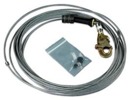 3M™ DBI-SALA® Sealed-Blok™ Self-Retracting Lifeline Cable Assembly 3900105, Galvanized Steel, 50 ft
