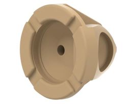 Bottom-of-the-Bottle Biocompatible Filter Assembly, Small Neck, PEEK, 2m, 1/8" OD Tubing; 1/EA