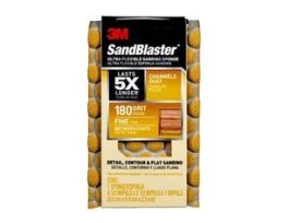 3M™ SandBlaster™ DUST CHANNELING Sanding Sponge, 20907-180-UFS ,180 grit, 4 1/2 in x 2 1/2 x 1 in, 1/pk