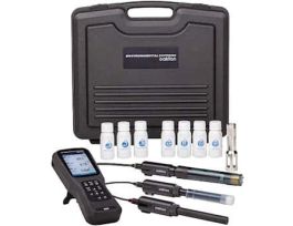 Waterproof 3-Channel pH, ORP, Conductivity, TDS, Resistivity, Salinity, and DO Smart Handheld Meter Kit