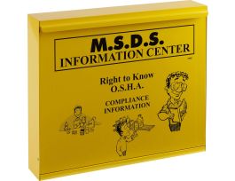 SDS METAL CABINET YELLOW