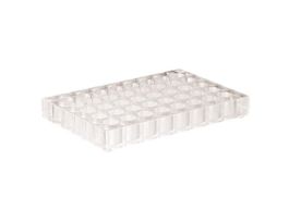 Vial Rack, Acrylic; holds 40 vials up to 15mm Diameter