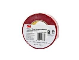 3M™ Fire and Water Barrier Tape FWBT2, Translucent, 2 in x 75 ft, 24 Each/Case