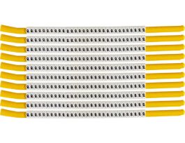 ClipSleeve Wire Markers Size 18 Nylon 10 AWG - 8 AWG, 9 Pack of 300 Each