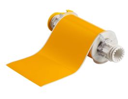 All Weather Permanent Adhesive Vinyl Label Tape for BBP85 Printer - 6" Yellow