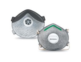 SAF-T-FIT Plus N1125AG. Particulate Respirator with exhalation valve, N95 plus nuisance level acid gas, with nose seal and clip, size medium/large. (10/bx)