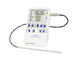 Traceable Memory-Loc Datalogging Cryogenic Thermometer with Calibration; 1 SS Probe