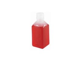 Graduated Square Bottle, PPCO, 500 mL, 12/pk