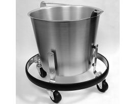KICK BUCKET 13 QT W/ROLL STAND