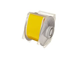 GlobalMark Reflective Labels 2.25 in W x 50 ft L Yellow