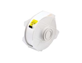 GlobalMark High Performance Polyester Labels 1.125 in W x 100 ft L White