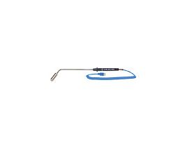 Type-T, 45 Angle Surface Probe, 10" L, Mini-Connector, Exposed, 5ft Coil Cord