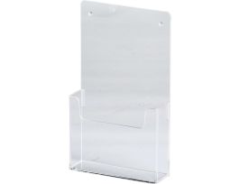 1-Pocket Economy Tag Holder, 7.5" H x 4.5" W, Plastic