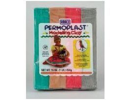 CLAY MODELING RED 1/4LB STICKS PK4 CS