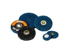 Standard Abrasives™ Cleaning Disc 843401, 4 in x 1/4 in, 10/Bag, 100 ea/Case