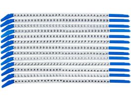 ClipSleeve Wire Markers Size 13 Nylon 14 AWG - 14 AWG, A to M Pack of 13 Each